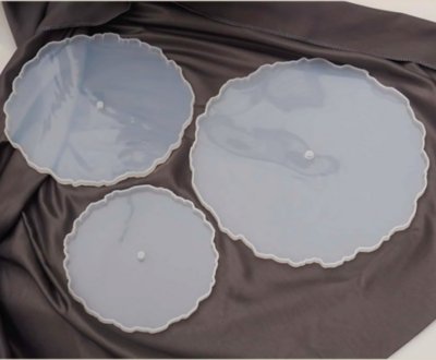 6 Pc 3 Tier Tray Silicone Mould