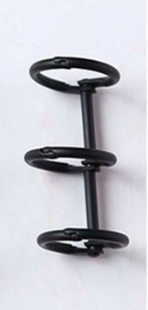 Book Mould With Ring Binder -  Small, Colour: Black Ring Binder