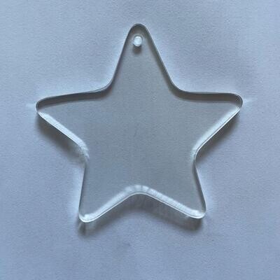 Clear Starfish Acrylic