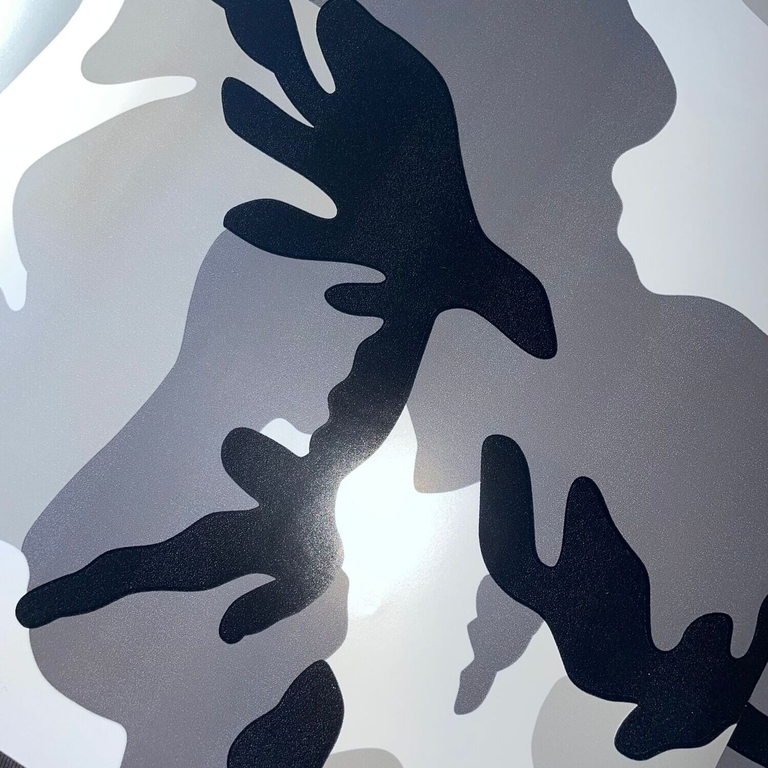 Sticker Vinyl - Camo Grey