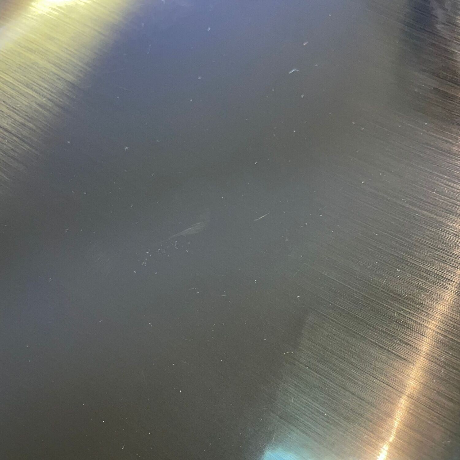 Vinyl Chrome Brushed Gold