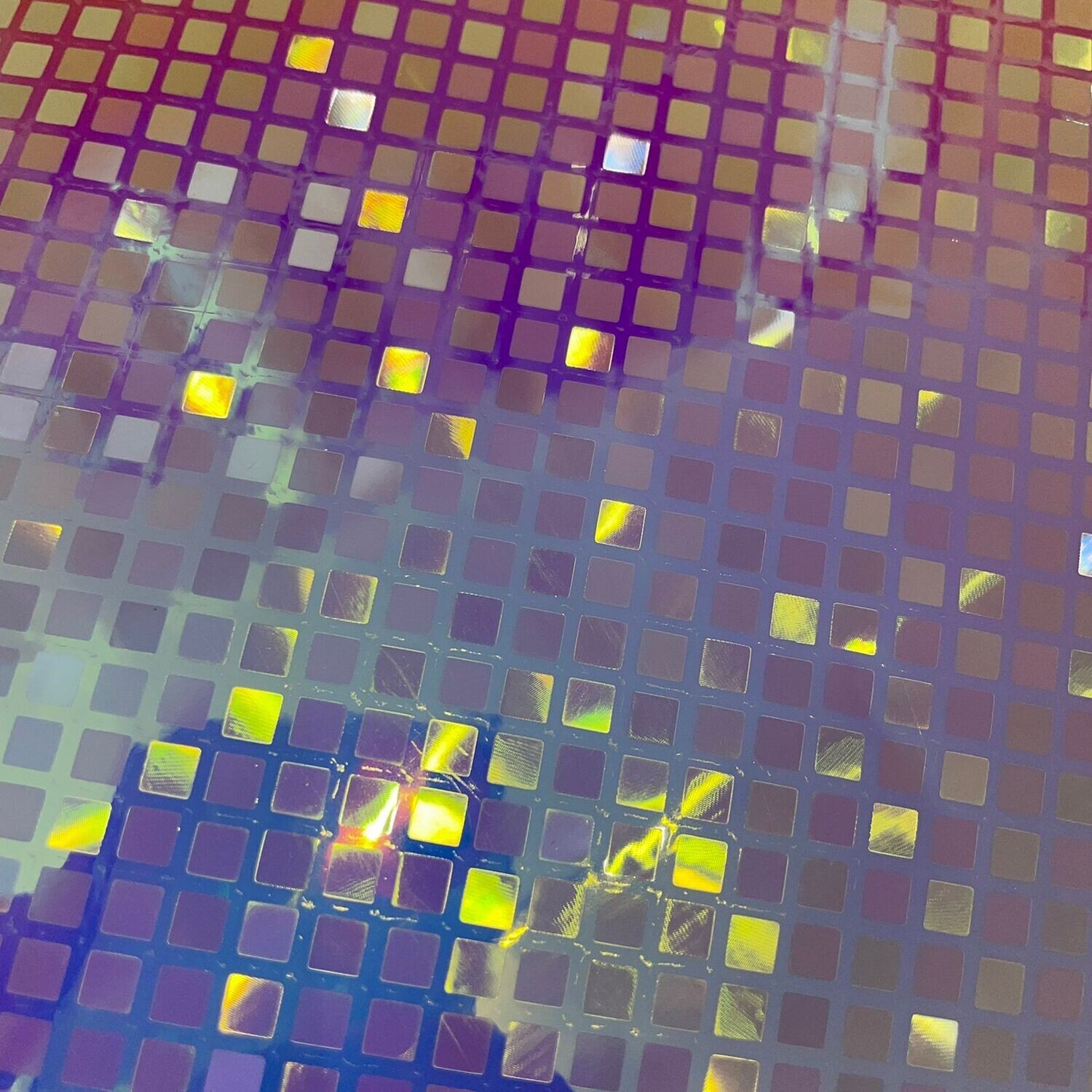 Holographic Vinyl - White Diamond Mermaid