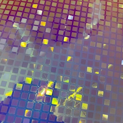 Holographic Vinyl - White Diamond Mermaid