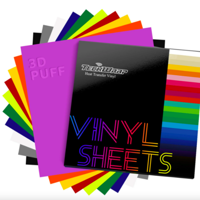 Puff HTV Sheets Pack - 10 Sheet Pack