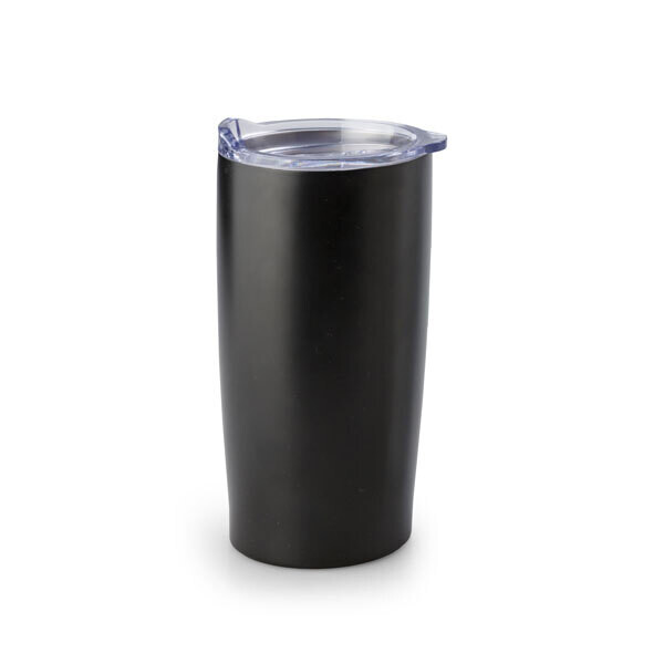 Black Stainless Steel Transit Travel Mug