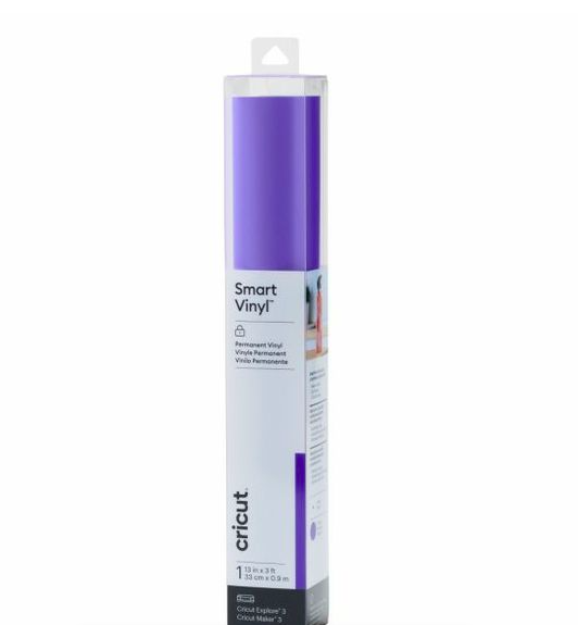 Cricut Smart Vinyl Removable 33X91cm 1 Sheet - Purple