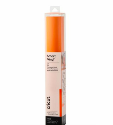 Cricut Smart Vinyl Removable 33X91cm 1 Sheet - Orange