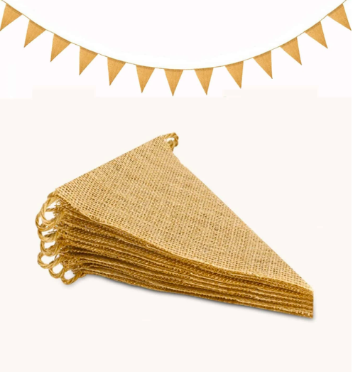 Burlap Banner