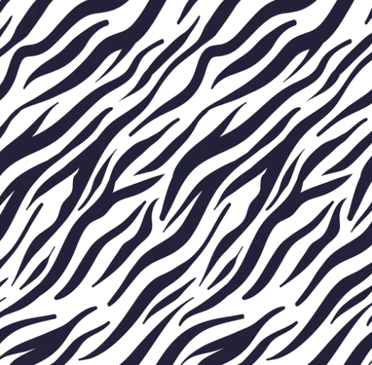 Infusible Ink Transfer Sheet - Zebra Print Black &amp; White