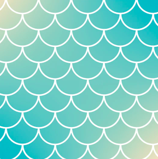 Infusible Ink Transfer Sheet - Mermaid Scales Green