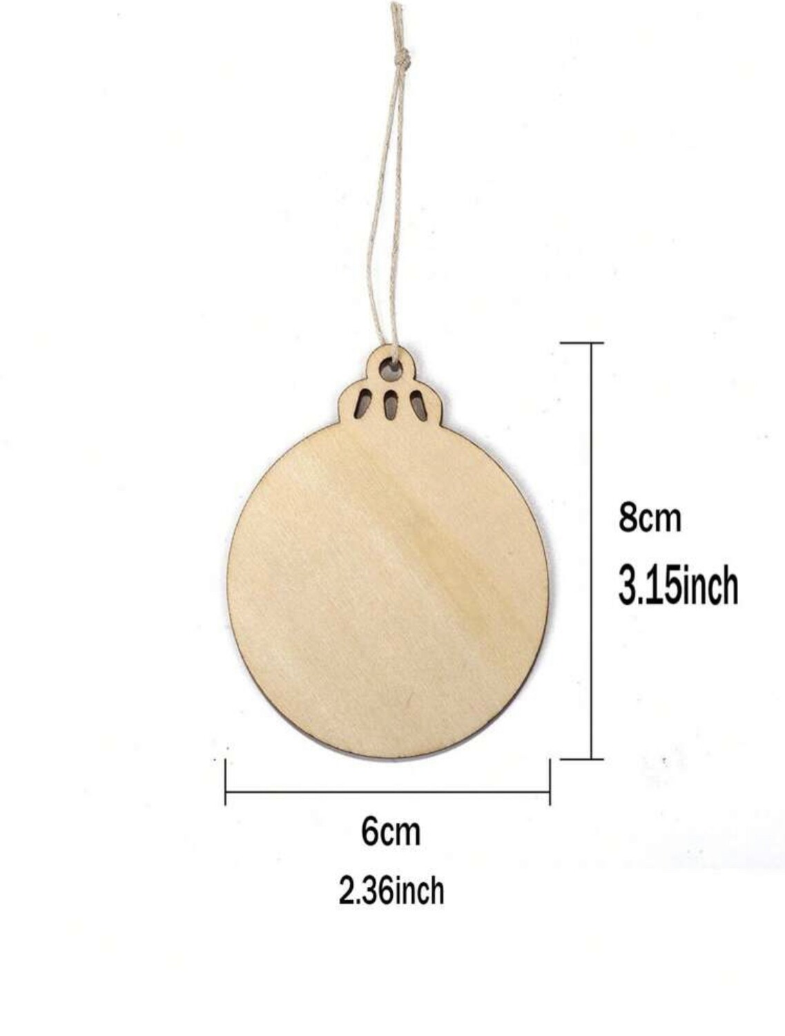 Wooden Bauble