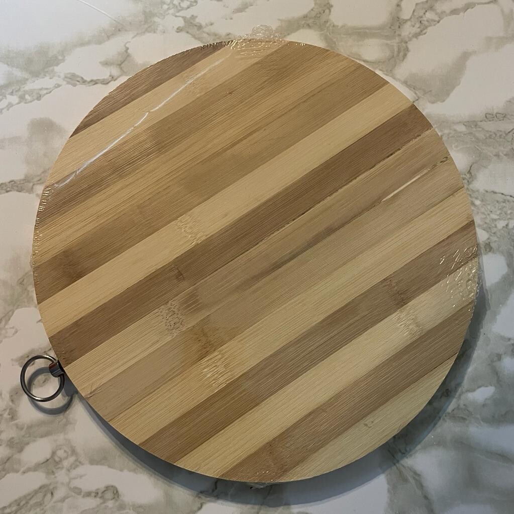 Circle Bamboo Cheese Board