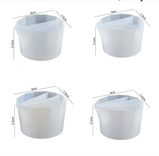 5 Grid Silicone Cup