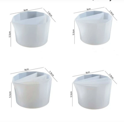 5 Grid Silicone Cup