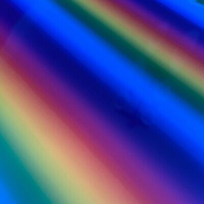 Teckwrap HTV Sheet - Rainbow Stripes-Rainbow 12&quot;X12&quot;