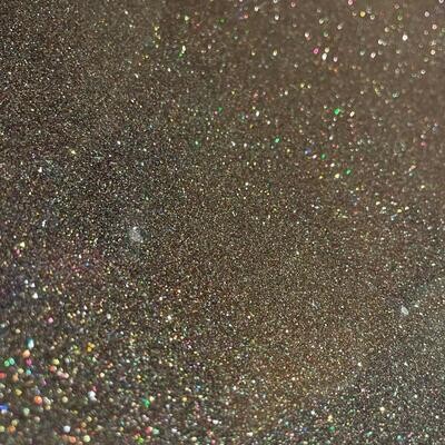 Silver/Pink Prism Glitter HTV