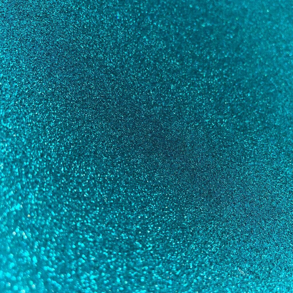 Teal Reflective Glitter HTV