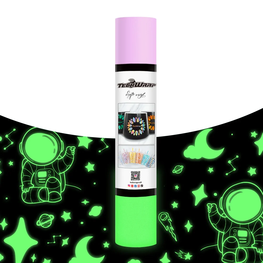 Glow In the Dark Vinyl - Purple