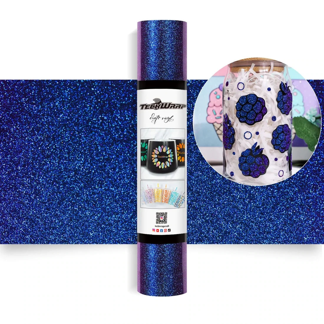 Chameleon Adhesive Vinyl - Blue
