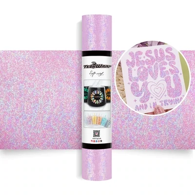 Colorful Pearl Adhesive Sticker Vinyl  -  Lilac
