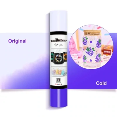 Cold Color Changing Adhesive Vinyl  -  Lavender