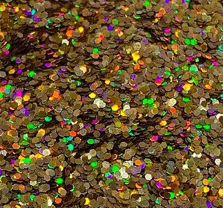 Chunky Gold Holographic Glitter - 20g