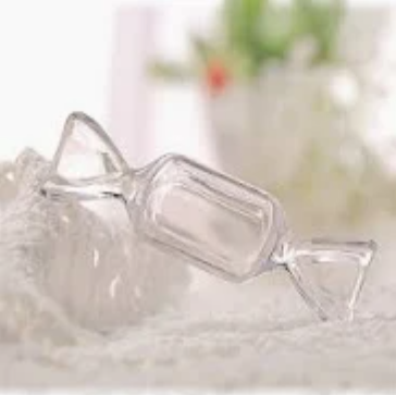 Clear Candy Shaped Holder
