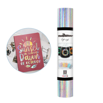 Glitter Mermaid Adhesive Vinyl - Silver