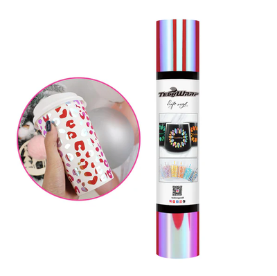 Opal Adhesive Vinyl - Fierce Red