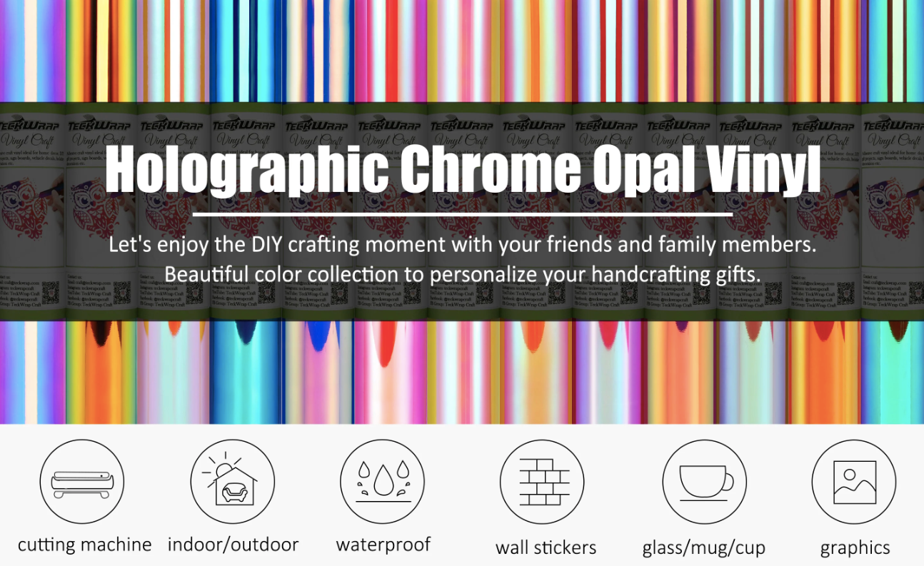 Opal Adhesive Vinyl - Hyacinth Blue