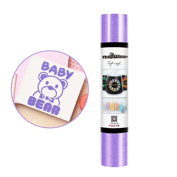 Shimmer Adhesive Vinyl - Purple