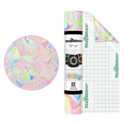Candy Color Craft Vinyl - Sparkle Fluid Art