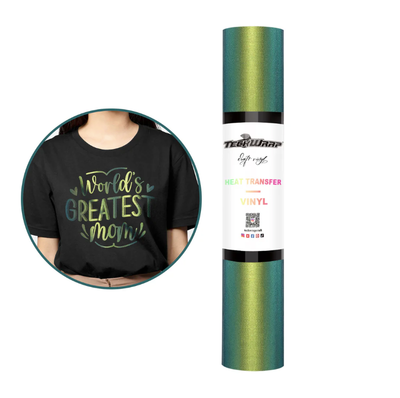 Chameleon Heat Transfer Vinyl - Gold Charm Green