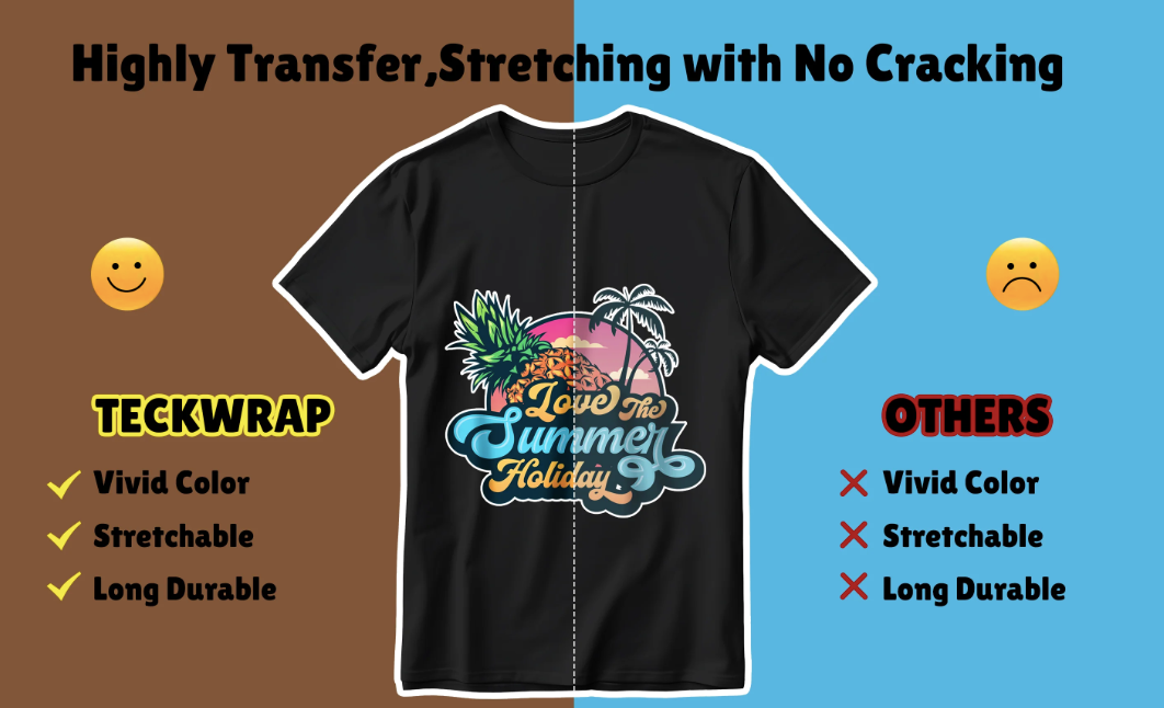 Inkjet Glow In The Dark Heat Transfer Paper for Dark and Light Fabrics