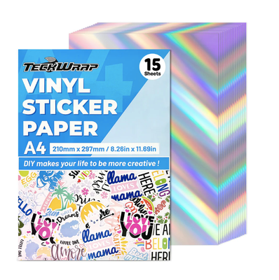 Inkjet Printable Sticker Vinyl - Holographic Sticker