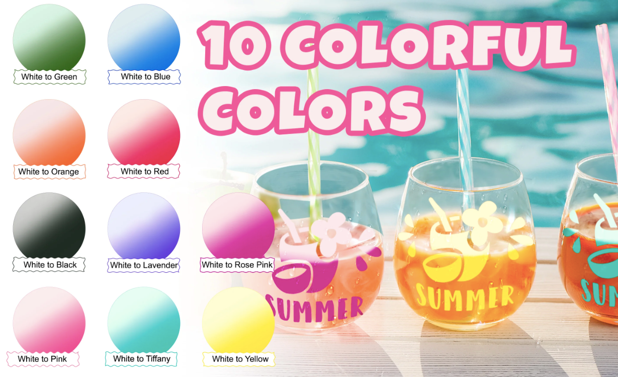Cold Color Changing Adhesive Vinyl  -  Yellow