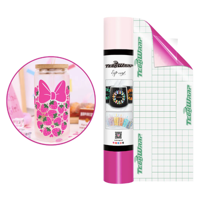 Cold Color Changing Adhesive Vinyl  -  Rose Pink