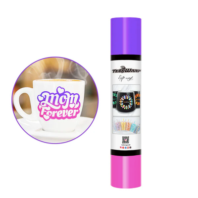 Heat Color Changing Adhesive Vinyl - Purple to Pink