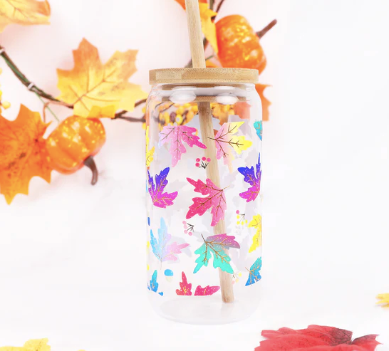 Rainbow Stripes Adhesive Vinyl - Rainbow