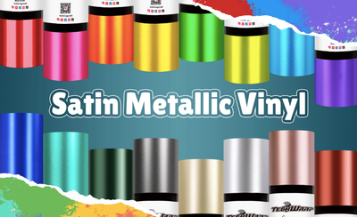 Metallic Satin Chrome Adhesive Vinyl - Grass Green
