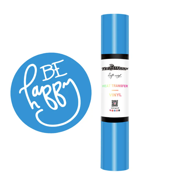 PU Heat Transfer Vinyl - Sky Blue