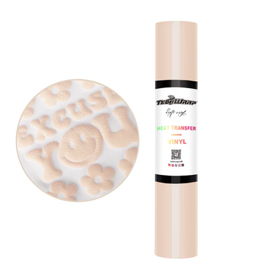 Puff Heat Transfer Vinyl - Beige