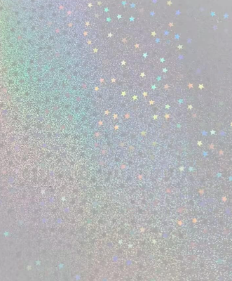 Galaxy Star Holographic Laminate Sheets