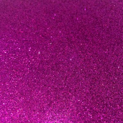 Glitter Faux Leather - Electric Pink