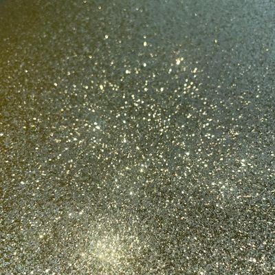 Glitter Faux Leather - Light Gold
