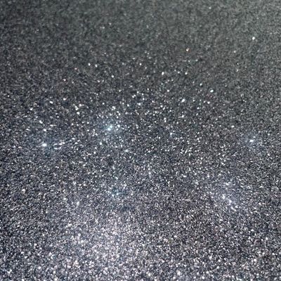 Glitter Faux Leather - Space Grey