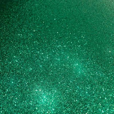Glitter Faux Leather - Dark Green