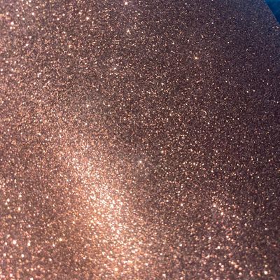 Glitter Faux Leather - Chocolate