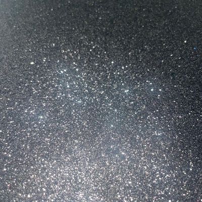 Glitter Faux Leather - Black