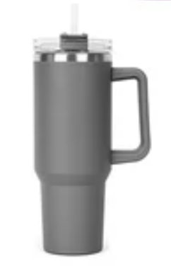 40oz Stainless Steel Cup - Grey